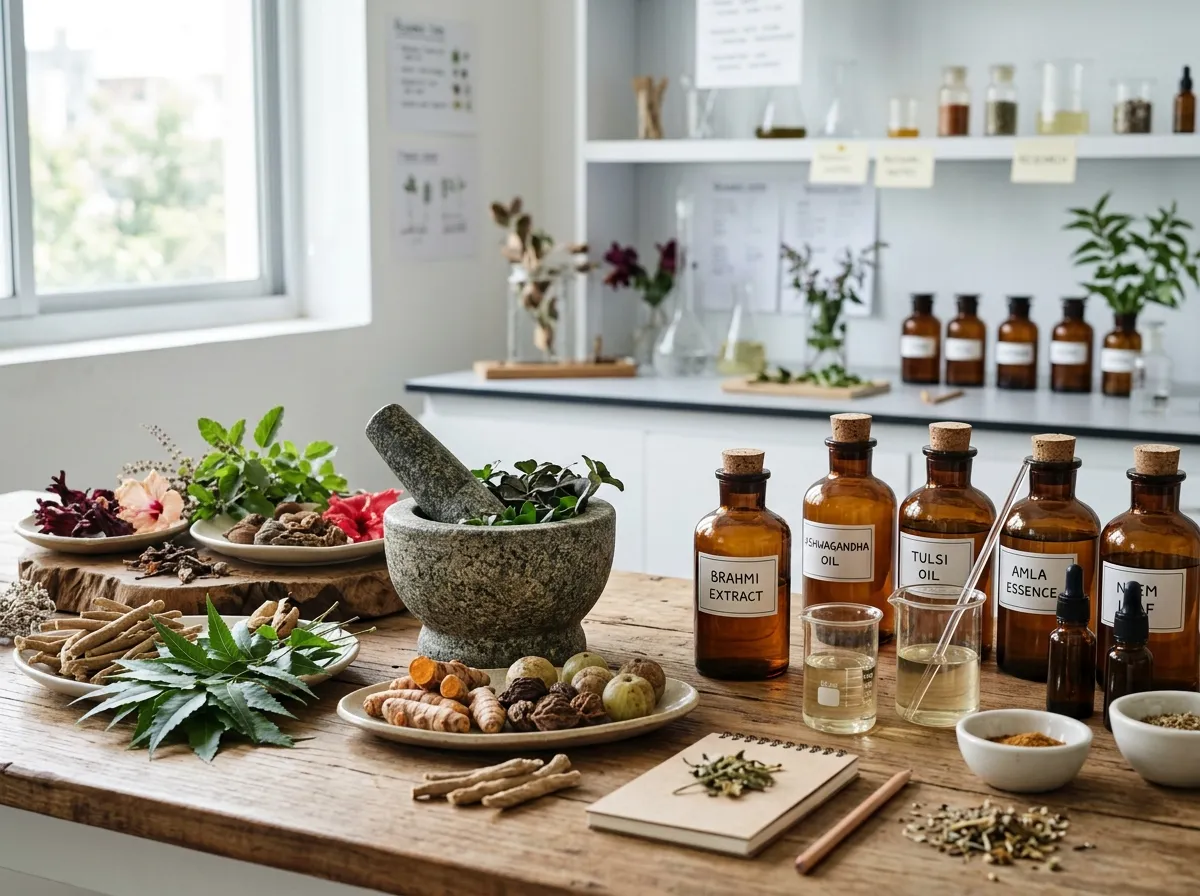 Standardized classical botanical extracts and Ayurvedic formulation science