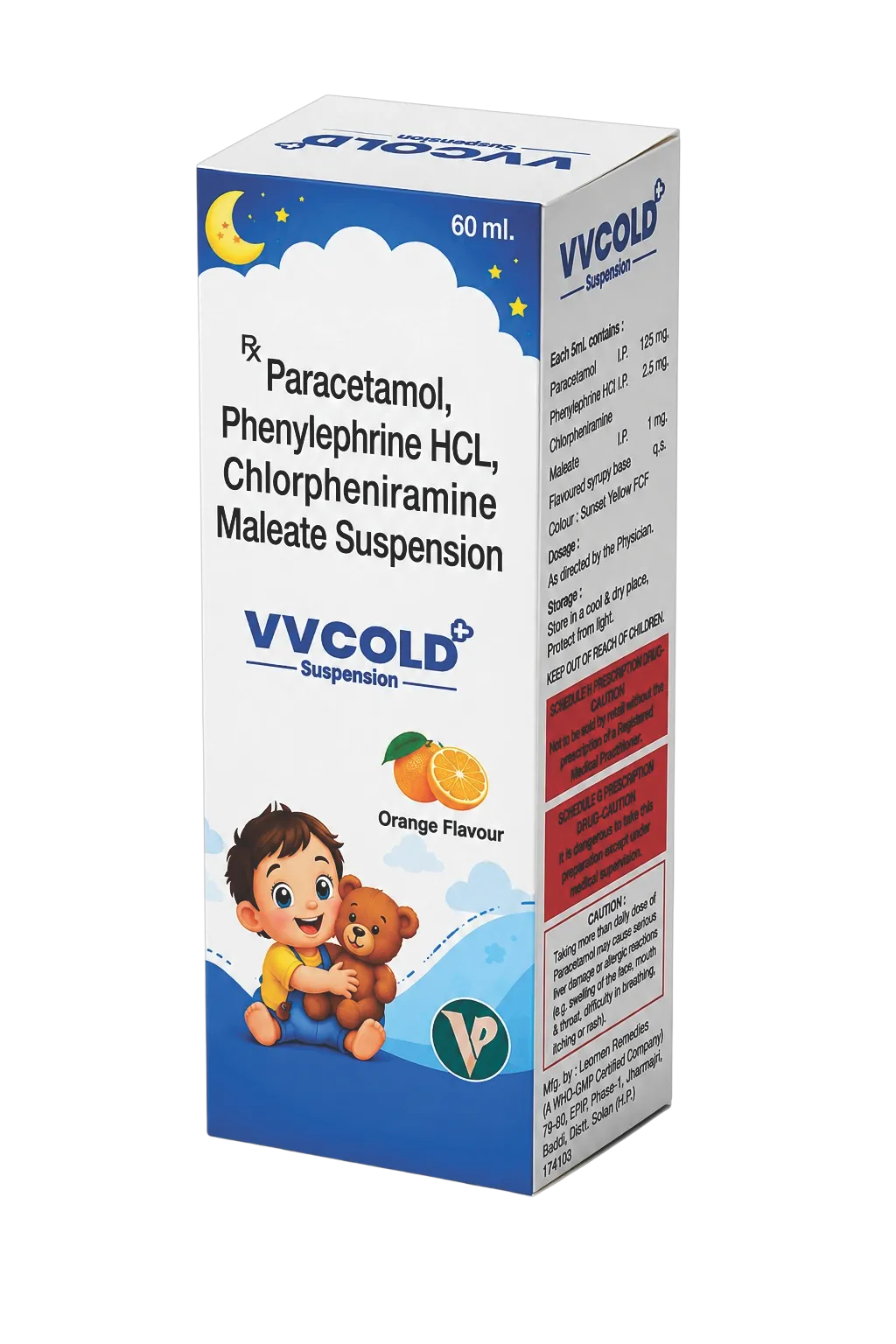 VVCOLD Plus suspension 60 ml carton